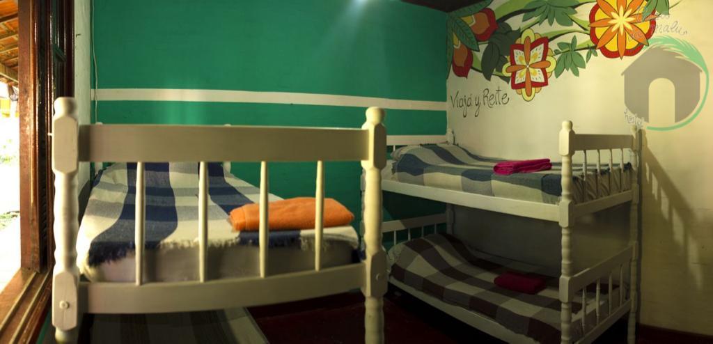 Hostel Casa Da Malu Vila do Abraao ภายนอก รูปภาพ